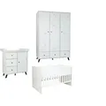 Babyzimmer 3er-Set  Lavea , mehrfarbig , Maße (cm): B: 361 H: 375