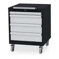 Simplaflex Schubladenschrank, BxHxT: 60 x 77 x 57,5 cm - grau