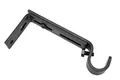 Gardinia Träger ausziehbar für Ø 16 mm schwarz-matt, Einzelprogramm Memhis, 10-14 cm, 2, 11521