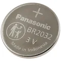 Lithium Knopfzelle Panasonic BR2032 BR-2032/BN 20mm 3V 200mAh Lithium Silber