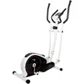 Crosstrainer CHRISTOPEIT SPORT "CT 3" Gr. 1, rot (weiß, schwarz, rot), Crosstrainer, ohne Unterlegmatte, Schwungmasse ca. 7 kg, 8 Widerstandsstufen, B:66cm H:152cm L:111cm
