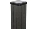 Pfosten GroJa Merano BPC inkl.Pfostenkappe zum Aufschrauben 7 x 7 x 190 cm anthr