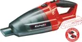 Einhell TE-VC 18 Li Solo Trocken Beutellos Schwarz Rot 0,54 l Kunststoff Akku 4.2 kPa 540 mL (2347120)