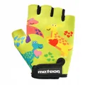 Fahrradhandschuhe Gelb Dino Junior Kinder Mtb Radsport