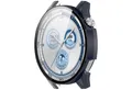 Wigento Smartwatch-Hülle Für Huawei Watch GT 5 46mm Kunststoff PC Hülle + H9 Hart Glas D- Blau, Schutzhülle aus PC + Hart Glas für Rundumschutz