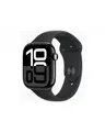 Apple Watch Series 10 GPS+ Cellular 46mm Jet Black Aluminium Case with Sport Band (MWY43QF/A)