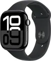 Apple Watch S10 Smartwatch schwarz WLAN Bluetooth NFC 4G eSIM 64GB Touch USB-C
