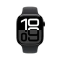 Apple Watch Series 10 LTE 46mm Diamantschwarz Aluminiumgehäuse mit schwarzem ...