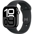 Apple Watch Series 10 GPS + Cellular 46 mm Aluminiumgehäuse Sport Band Schwarz