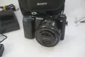 SONY Kompaktkamera Alpha 6100 24,2 MP inkl.16-50mm Zoom Objektiv , 4367 Klicks