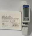 Lichtbogen 1 Phasen Wechselstromzähler 5(32)A, 1TE, LCD WS321D für Hutschienen