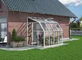 Palram - Canopia Gewächshaus Sun Room, BxTxH: 201 x 262 x 247 cm, BxLxH: 58 x 120 x 247 cm, 3 mm Wandstärke, lebenslang widerstandsfähige Wandpaneele
