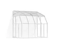 Canopia by Palram Wintergarten Bausatz Sun Room 6x8 Sonnenschutz Kaltwintergarten 262 x 201 cm Weiss Polycarbonatplatten rostbeständig UV-Schutz