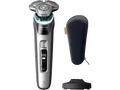 PHILIPS XP9204/10 Elektrorasierer i9000 Prestige Dark Slate Nova (Triple Action Lift & Cut-Rasiersystem, Dual SteelPrecision Klingen , Reinigungsstation: Nein)