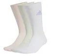 adidas Sportsocken Crew Cushioned (Fußgewölbeunterstützung, durchgehend gepolstert) rosa/hellgrün/weiss - 3 Paar, Größe: 46-48