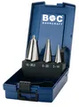Bohrcraft Treppenbohrer-Satz HSS 3-teilig DIN 335 Gr. 1 - 2A - 3A