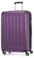 HAUPTSTADTKOFFER - Alex - Großer Hartschalen-Koffer mit Rollen Trolley XL Rollkoffer Dehnfalte Reisekoffer 120L, TSA-Schloss,Aubergine