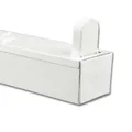 Aluminium-Halterung für T8 Röhren 120cm, IP20, 0-260V AC, G13 beidseitig, verkab