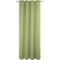 Adam Vorhang Uni Collection light (1 St), Ösen, blickdicht, aus 100% Bio-Baumwolle, Vorhang nach Wunschmaß grün 145 cm x 245 cm