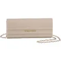 Umhängetasche VALENTINO BAGS "POCHETTE SOFIE", Damen, Gr. B/H/T: 24cm x 11cm x 5cm, beige (ecru), Polyurethan, Taschen, Schultertasche Mini Bag Handtasche Damen