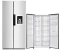 PKM Side-by-Side SBS450NFDWDEIX, SBS450NFDWDEW, 177.00 cm hoch, 91.00 cm breit, NoFrost, Tür-offen-Alarm, Holiday Modus