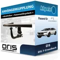 Für DS 7 Crossback 09.2017-jetzt ORIS Anhängerkupplung abnehmbar neu