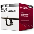 Anhängerkupplung abnehmbar für DS DS 7 Crossback 09.2017-jetzt top