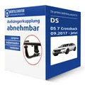 Oris Anhängerkupplung abnehmbar für DS DS 7 Crossback Typ J AHK