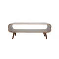 Miliboo - Design-Couchtisch Nussbaum TAKLA