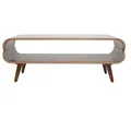 Miliboo - Design-couchtisch Nussbaum Takla