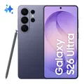 Galaxy S26 Ultra 256 GB 5G Smartphone 17,5 cm (6.9 Zoll) 3,6 GHz Android 200 MP Vierfach Kamera Dual Sim WiFi 7 (Cobalt Violet)