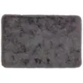 Schöner Wohnen Badteppich Bali, Grau, Textil, rechteckig, 60x90 cm, für Fußbodenheizung geeignet, rutschfest, Badtextilien, Badematten