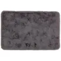 SCHÖNER WOHNEN-Kollektion Badematte Schöner Wohnen kuschelig-weicher Badteppich Bali, 100% Polyester grau 90 cm x 60 cm