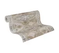 Orientalische Tapete Weiß Beige Vliestapete Mustertapete 10,05 x 0,53 m