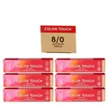 Wella Color Touch 6 x 60 ml 8/0 hellblond Set