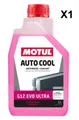 Motul Auto Cool G12 Ultra Evo Reines Kühlerflüssigkeit Rosa Audi Skoda 1 Liter