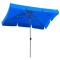 Schneider Schirme Balkonschirm Locarno 120 x 180 cm Polyester Blau Royal