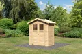 Karibu Gartenhaus Karibu Gartenhaus Dahme, 14 mm, 207 x 120 cm, natur