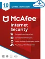 McAfee Internet Security / 10 Geräte  /  1 Jahr / Windows, Android, macOS, iOS