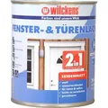 Wilckens 2in1 Fenster- & Türenlack seidenmatt, 750 ml, Weiß - Weiß