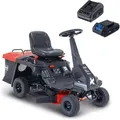 Benzin-aufsitzrasenmäher Mr225-61 Scheppach 6ps 61cm Schnittbreite 150l Fangsack Elektro-start Ohne Led