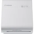 Canon Fotodrucker Selphy Square QX10 weiß, bis 68 x 68 mm, bis 43 Sek./Blatt
