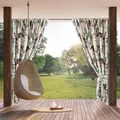 GARDEN2 FERTIGVORHANG MIT BAND 155 X 200 CM WEISS