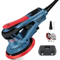 FANZWORK Bürstenloser Exzenterschleifer, 150mm Schleifteller, 5mm Schleifhub