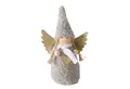 BOLTZE GRUPPE GmbH Weihnachtsfigur Weihnachtsfigur AMIA weich, H. 16 cm (1 Stk., Deko-Objekt), Weihnachtsfigur