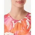 comma Maxikleid Maxikleid für Damen (keine Angabe, 1-tlg) keine Angabe bunt 36 EU