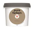 Alpina pure farben Wandfarbe – Lehmbraun – strapazierfähige und atmungsaktive Innenfarbe – ergiebig, gut deckend & reinigungsfähig – 2,5 Liter