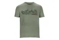 Killtec T-Shirt Lilleo mit kontrastfarbenem Print
