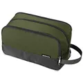 WANDF Kulturbeutel Herren Rucksack Damen Kosmetiktasche Waschtasche für Männer & Frauen in Premium Qualität (A - Armee - Grün)