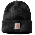 Carhartt Unisex Rib Knit Acrylic Hat Watch Hat Beanie-Mütze, Black